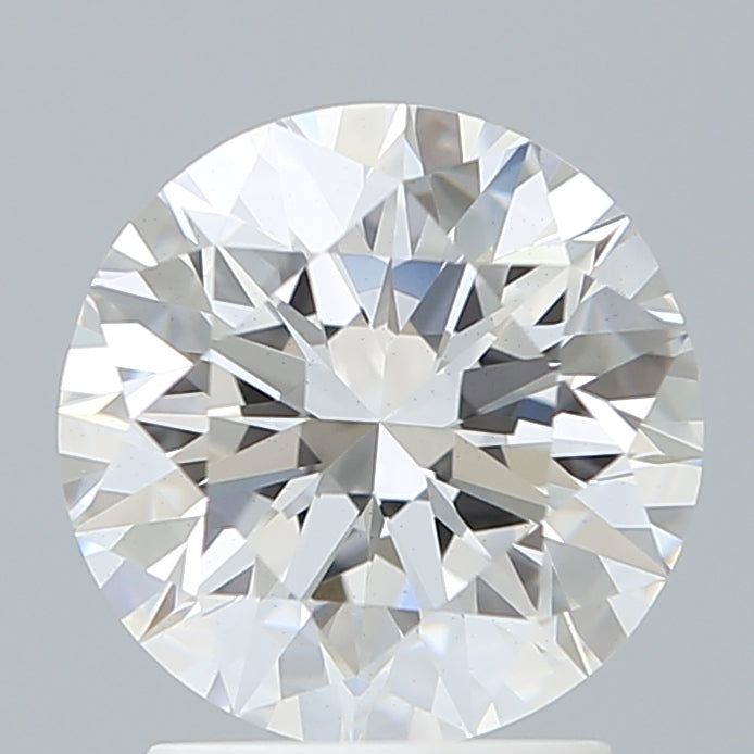 2.22 Carat Round Shaped, Excellent Cut, E Color, VS2 Clarity, IGI Certified Lab Grown Diamond