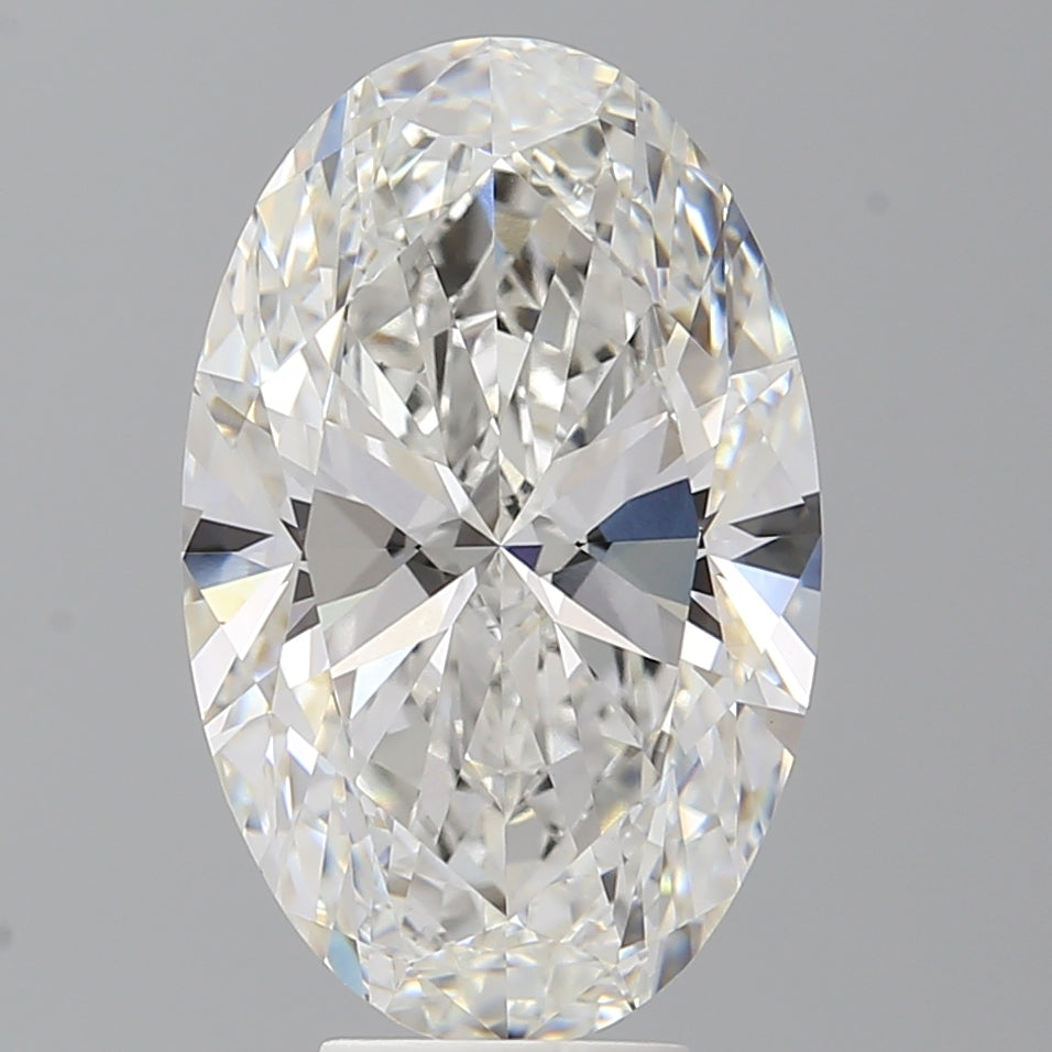 6.51 Carat Oval Shaped, Ideal Cut, F Color, VVS2 Clarity, IGI Certified Lab Grown Diamond
