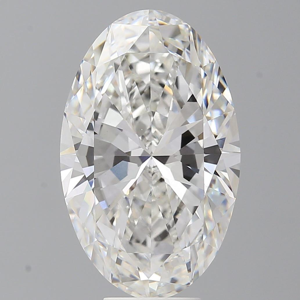 8.07 Carat Oval Shaped, Ideal Cut, F Color, VVS2 Clarity, IGI Certified Lab Grown Diamond