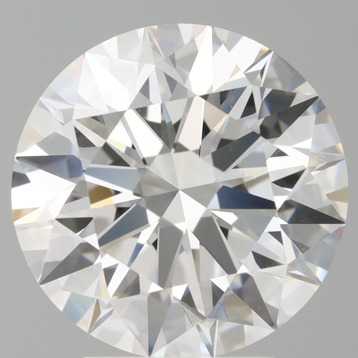 4.10 Carat Round Shaped, Ideal Cut, E Color, VVS2 Clarity, IGI Certified Lab Grown Diamond
