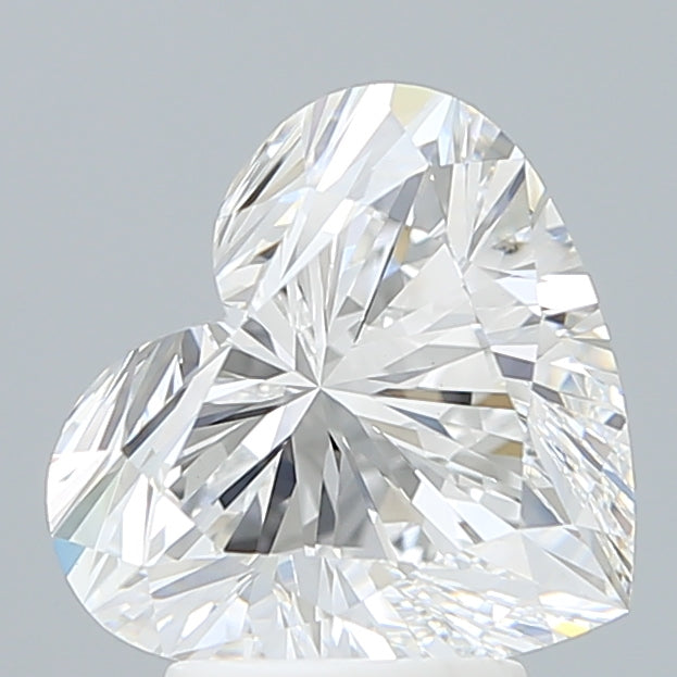3.47 Carat Heart Shaped, Ideal Cut, E Color, VS1 Clarity, IGI Certified Lab Grown Diamond