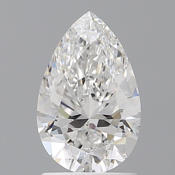 1.57 Carat Pear Shaped, Ideal Cut, E Color, VVS2 Clarity, IGI Certified Lab Grown Diamond