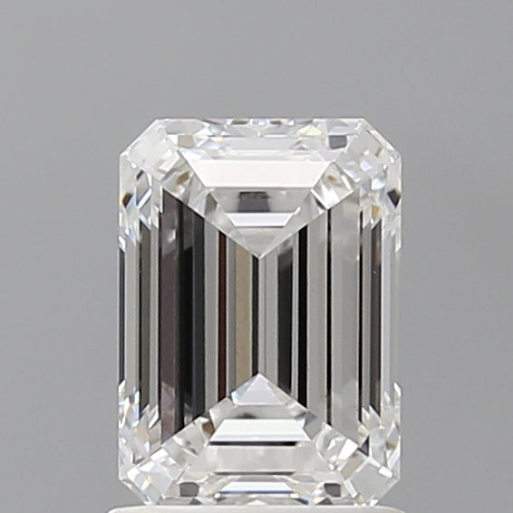 1.56 Carat Emerald Shaped, Excellent Cut, D Color, VVS2 Clarity, IGI Certified Lab Grown Diamond