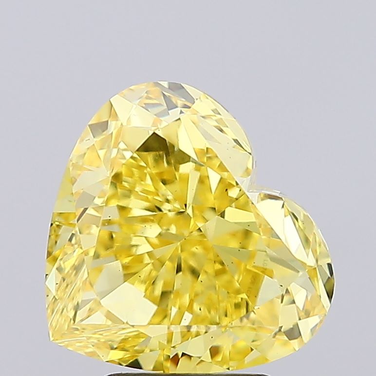 6.08 Carat Heart Shaped, Very Good Cut, VS2 Clarity, IGI Certified Lab Grown Diamond