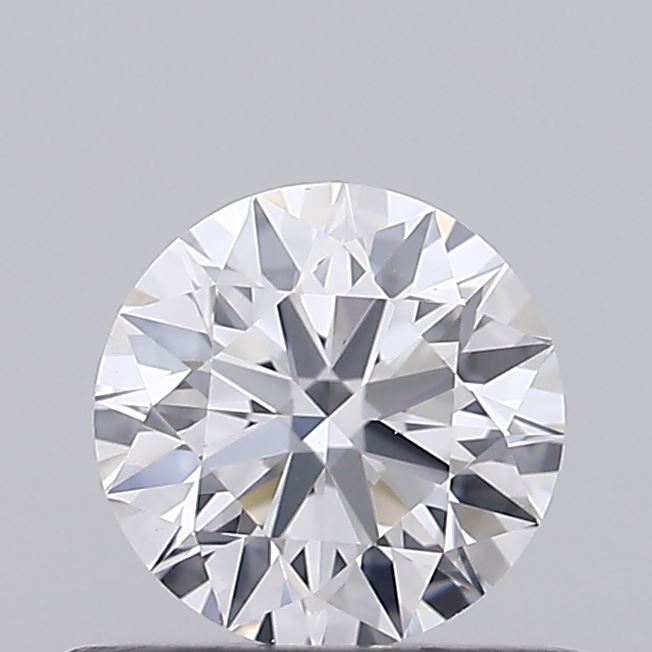 0.53 Carat Round Shaped, Ideal Cut, D Color, VS1 Clarity, IGI Certified Lab Grown Diamond