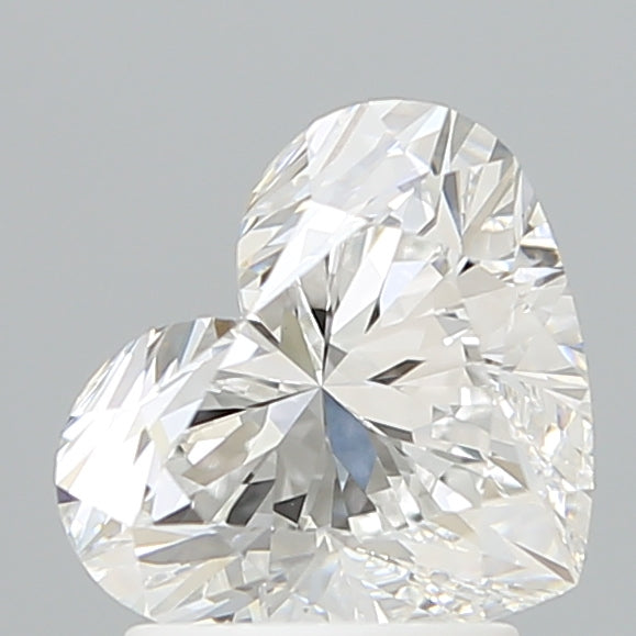 2.07 Carat Heart Shaped, Ideal Cut, E Color, VVS2 Clarity, IGI Certified Lab Grown Diamond