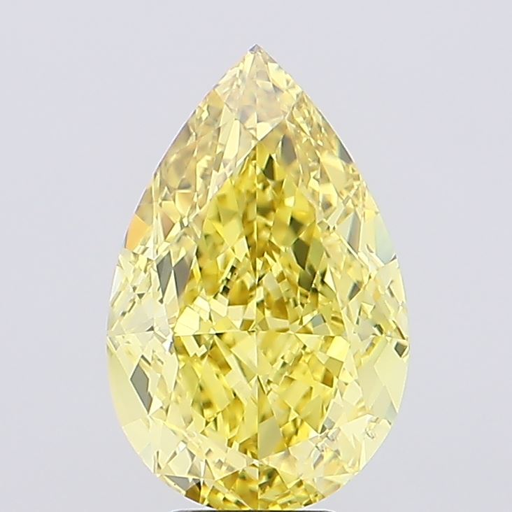 6.06 Carat Pear Shaped, Ideal Cut, VS1 Clarity, IGI Certified Lab Grown Diamond
