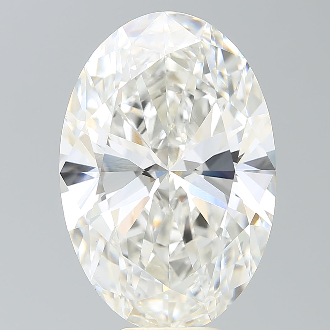 10.18 Carat Oval Shaped, Ideal Cut, G Color, VVS2 Clarity, IGI Certified Lab Grown Diamond
