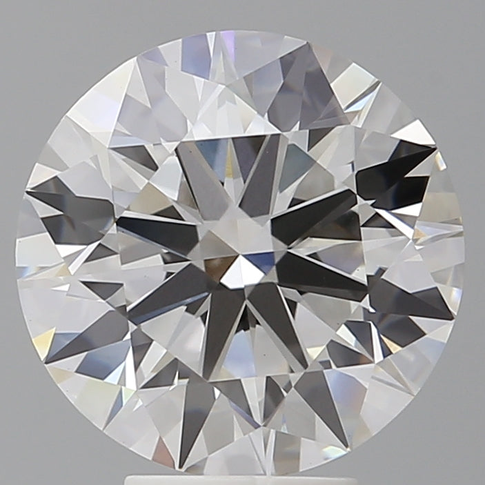 5.60 Carat Round Shaped, Ideal Cut, F Color, VS1 Clarity, IGI Certified Lab Grown Diamond