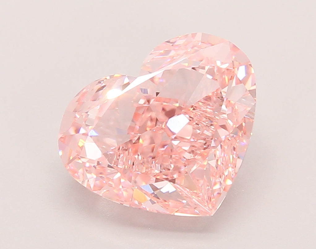 5.03 Carat Heart Shaped, Very Good Cut, VVS2 Clarity, IGI Certified Lab Grown Diamond