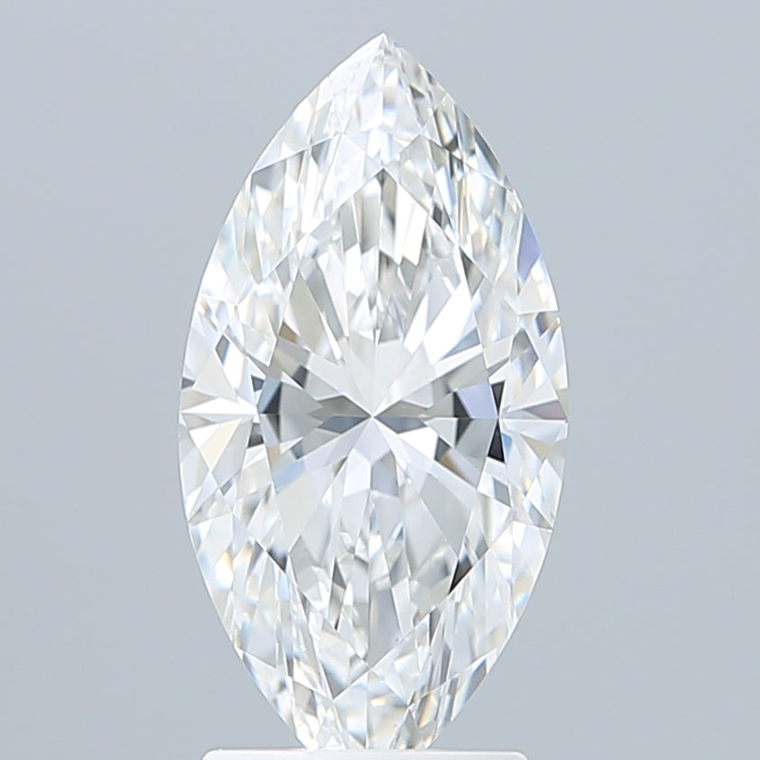 2.54 Carat Marquise Shaped, Excellent Cut, E Color, VVS2 Clarity, IGI Certified Lab Grown Diamond