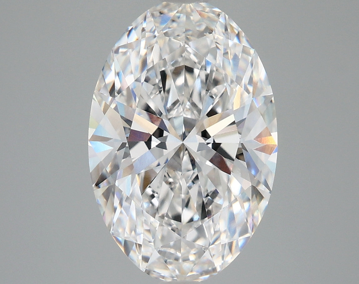 4.45 Carat Oval Shaped, Very Good Cut, E Color, VVS1 Clarity, IGI Certified Lab Grown Diamond