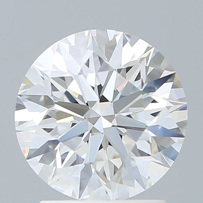 2.06 Carat Round Shaped, Excellent Cut, D Color, VVS2 Clarity, IGI Certified Lab Grown Diamond