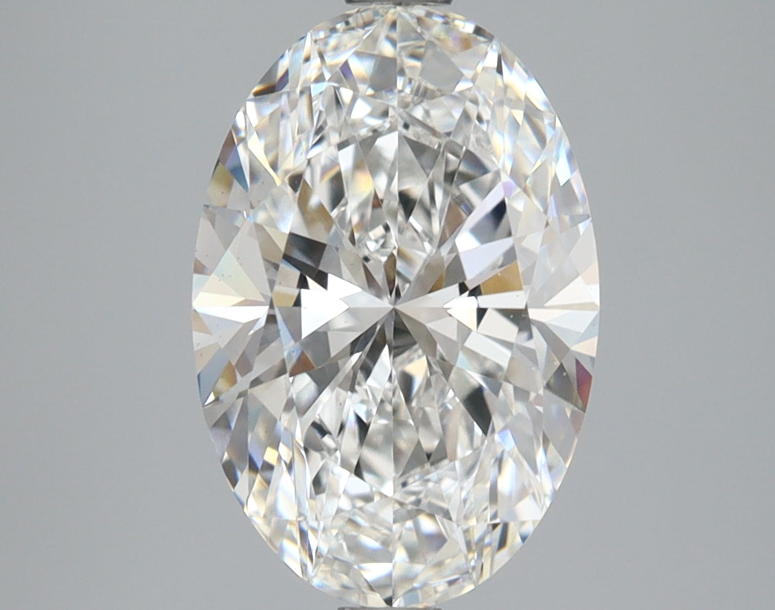 3.09 Carat Oval Shaped, Ideal Cut, E Color, VS1 Clarity, IGI Certified Lab Grown Diamond