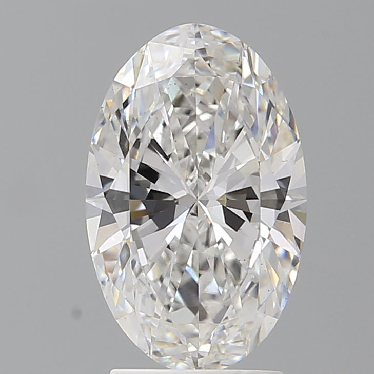 2.60 Carat Oval Shaped, Ideal Cut, E Color, VS1 Clarity, IGI Certified Lab Grown Diamond