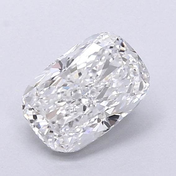 1.08 Carat Cushion Shaped, Very Good Cut, D Color, VVS2 Clarity, IGI Certified Lab Grown Diamond
