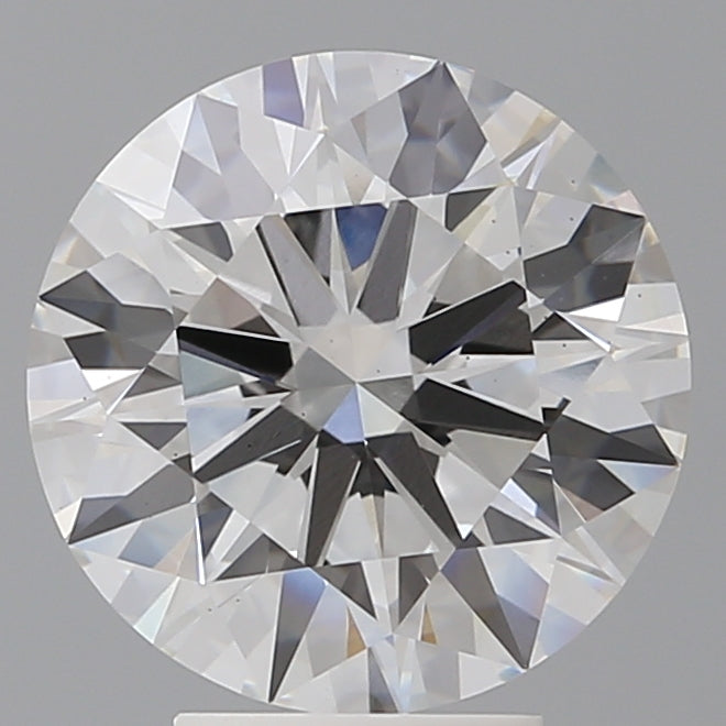 4.57 Carat Round Shaped, Ideal Cut, E Color, VS2 Clarity, IGI Certified Lab Grown Diamond