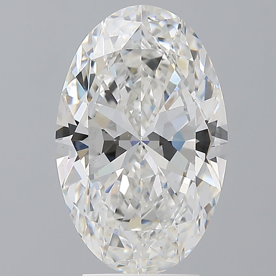 4.09 Carat Oval Shaped, Ideal Cut, E Color, VS1 Clarity, IGI Certified Lab Grown Diamond