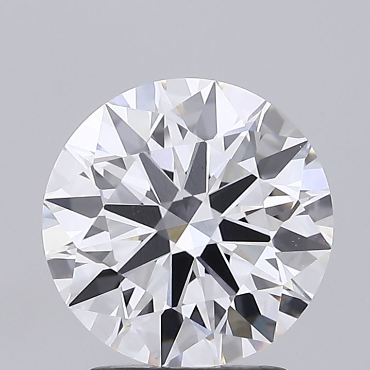2.41 Carat Round Shaped, Ideal Cut, D Color, VVS2 Clarity, IGI Certified Lab Grown Diamond
