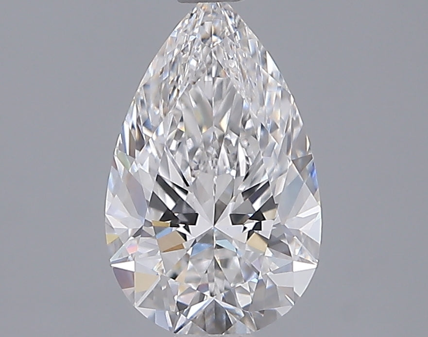 1.56 Carat Pear Shaped, Ideal Cut, D Color, VVS1 Clarity, IGI Certified Lab Grown Diamond