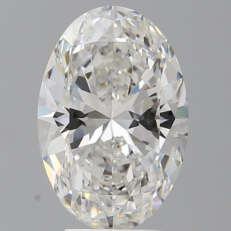 4.55 Carat Oval Shaped, Ideal Cut, E Color, VVS2 Clarity, IGI Certified Lab Grown Diamond