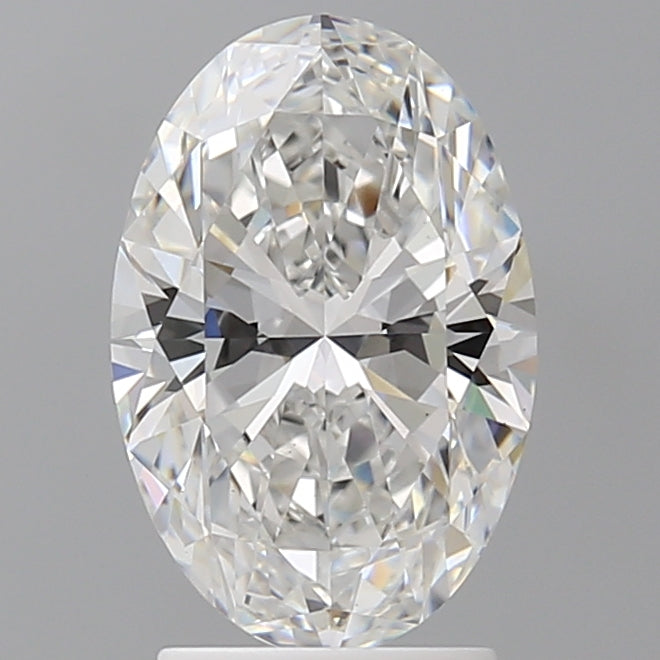 2.52 Carat Oval Shaped, Ideal Cut, E Color, VS1 Clarity, IGI Certified Lab Grown Diamond