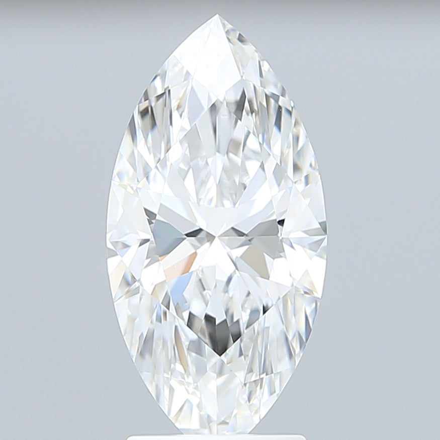2.71 Carat Marquise Shaped, Ideal Cut, E Color, VVS2 Clarity, IGI Certified Lab Grown Diamond