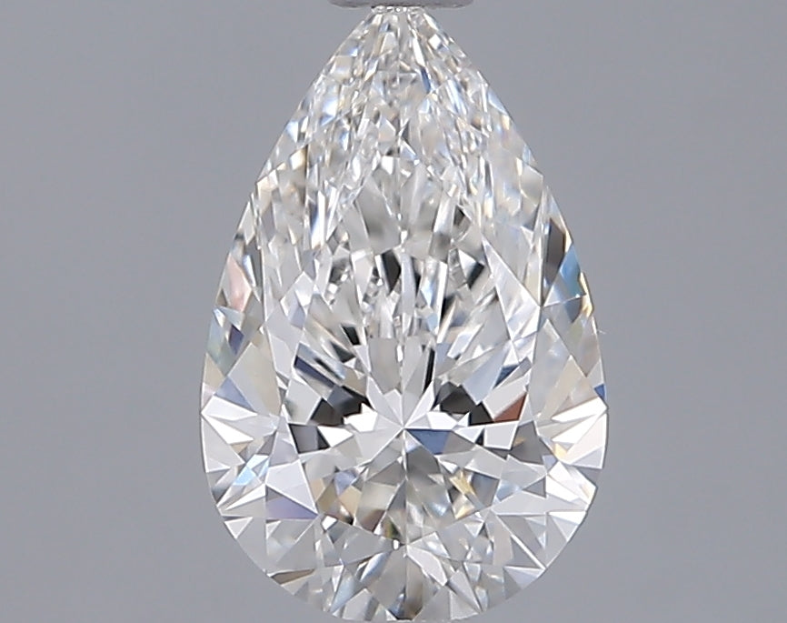 1.50 Carat Pear Shaped, Ideal Cut, E Color, VVS1 Clarity, IGI Certified Lab Grown Diamond