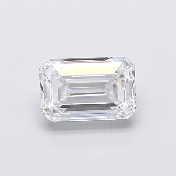 2.07 Carat Emerald Shaped, Very Good Cut, D Color, VVS2 Clarity, IGI Certified Lab Grown Diamond
