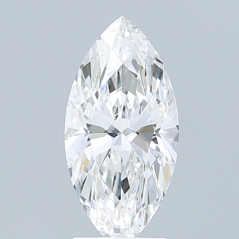 2.58 Carat Marquise Shaped, Ideal Cut, E Color, VVS2 Clarity, IGI Certified Lab Grown Diamond