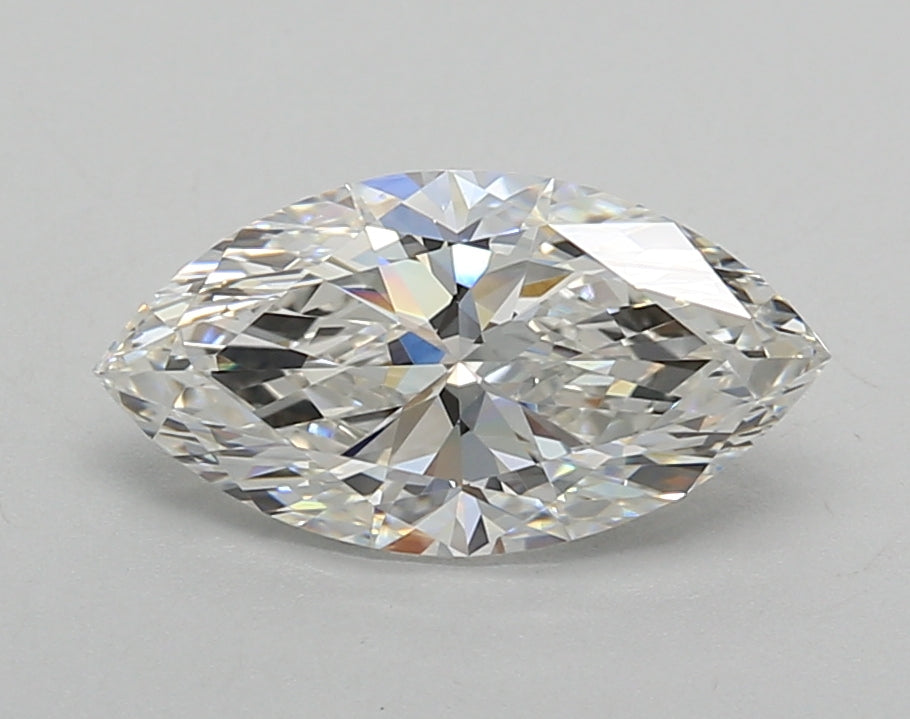 1.52 Carat Marquise Shaped, Excellent Cut, F Color, VVS2 Clarity, IGI Certified Lab Grown Diamond