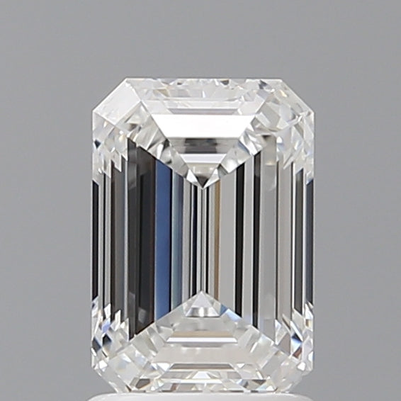 1.59 Carat Emerald Shaped, Ideal Cut, E Color, VVS2 Clarity, IGI Certified Lab Grown Diamond