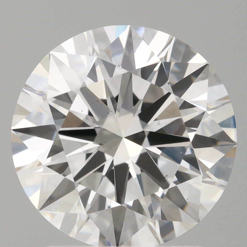 2.02 Carat Round Shaped, Ideal Cut, F Color, VS1 Clarity, IGI Certified Lab Grown Diamond