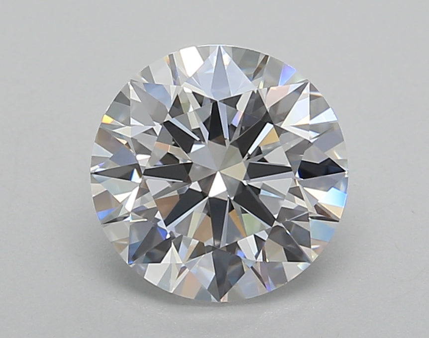 2.00 Carat Round Shaped, Ideal Cut, D Color, VVS1 Clarity, IGI Certified Lab Grown Diamond