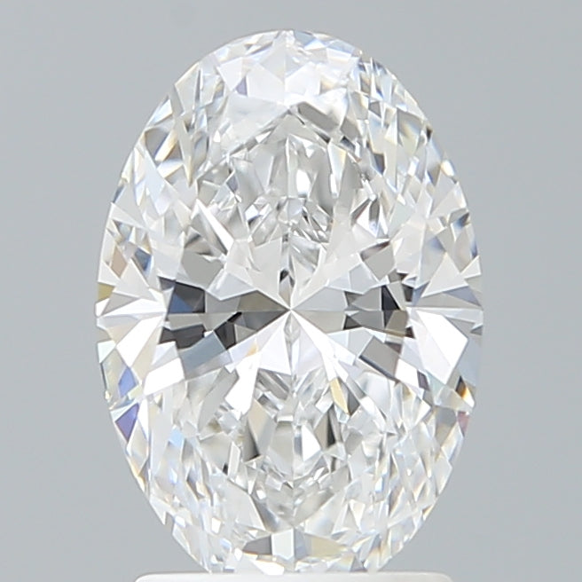 2.07 Carat Oval Shaped, Ideal Cut, D Color, VVS1 Clarity, IGI Certified Lab Grown Diamond