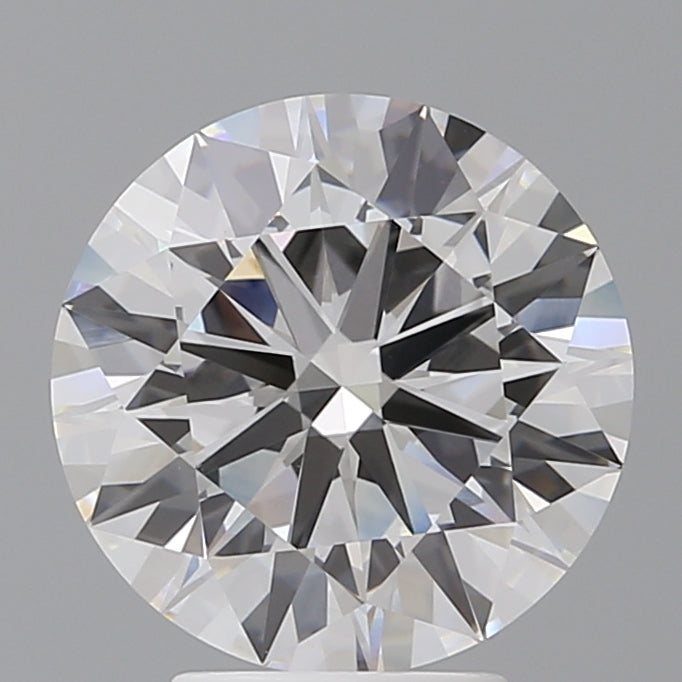 4.08 Carat Round Shaped, Ideal Cut, E Color, VVS2 Clarity, IGI Certified Lab Grown Diamond