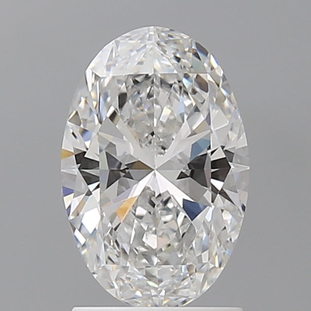 1.60 Carat Oval Shaped, Ideal Cut, E Color, VVS2 Clarity, IGI Certified Lab Grown Diamond