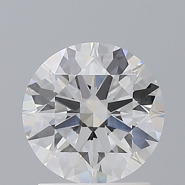 1.59 Carat Round Shaped, Ideal Cut, D Color, VVS2 Clarity, IGI Certified Lab Grown Diamond