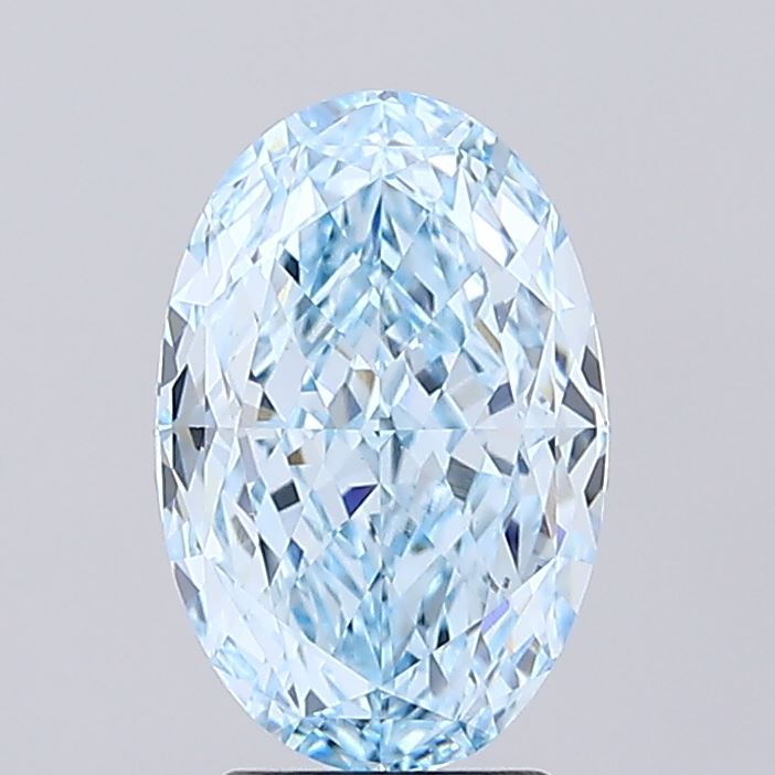 3.05 Carat Cushion Shaped, Ideal Cut, VS1 Clarity, IGI Certified Lab Grown Diamond