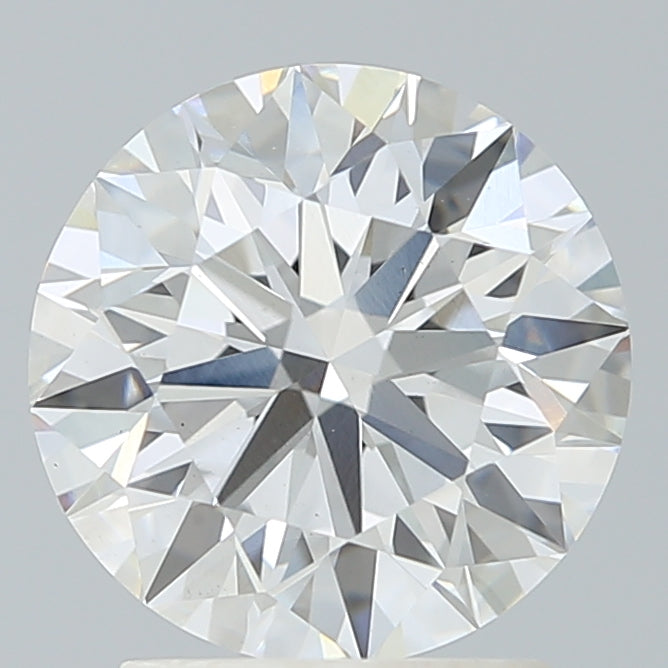 2.26 Carat Round Shaped, Ideal Cut, F Color, VS1 Clarity, IGI Certified Lab Grown Diamond
