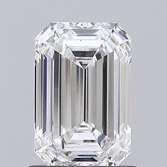 1.02 Carat Emerald Shaped, Ideal Cut, E Color, VS1 Clarity, IGI Certified Lab Grown Diamond