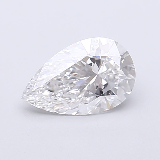 1.03 Carat Pear Shaped, Very Good Cut, D Color, VVS2 Clarity, IGI Certified Lab Grown Diamond