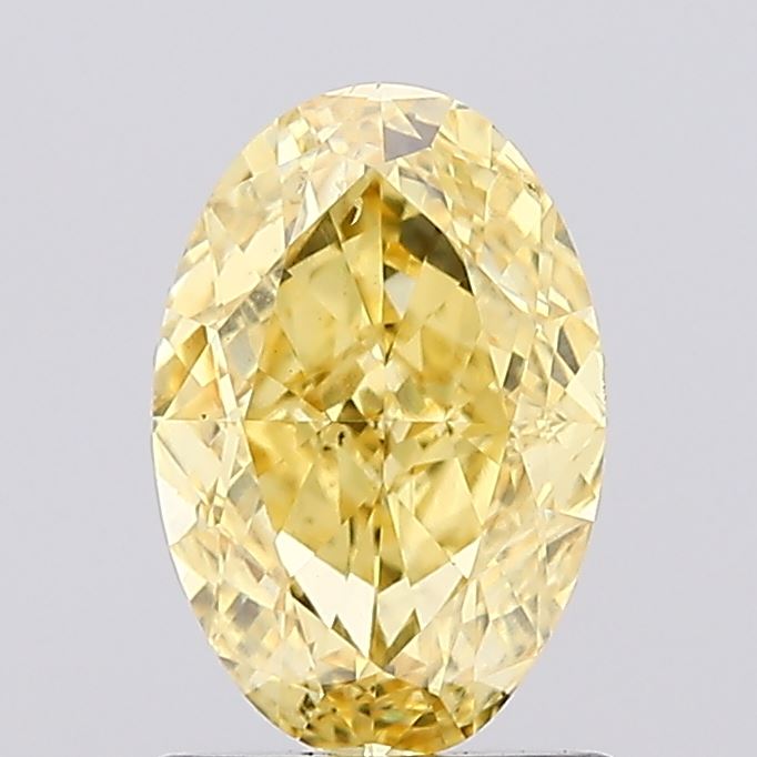 1.26 Carat Oval Shaped, Excellent Cut, SI1 Clarity, IGI Certified Lab Grown Diamond