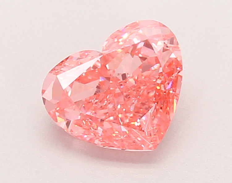 1.54 Carat Heart Shaped, Very Good Cut, VVS2 Clarity, IGI Certified Lab Grown Diamond