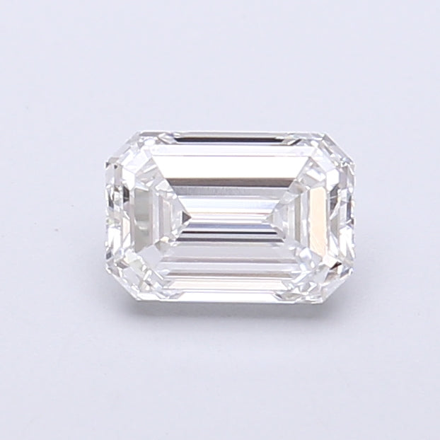 0.73 Carat Emerald Shaped, Very Good Cut, D Color, VVS2 Clarity, IGI Certified Lab Grown Diamond