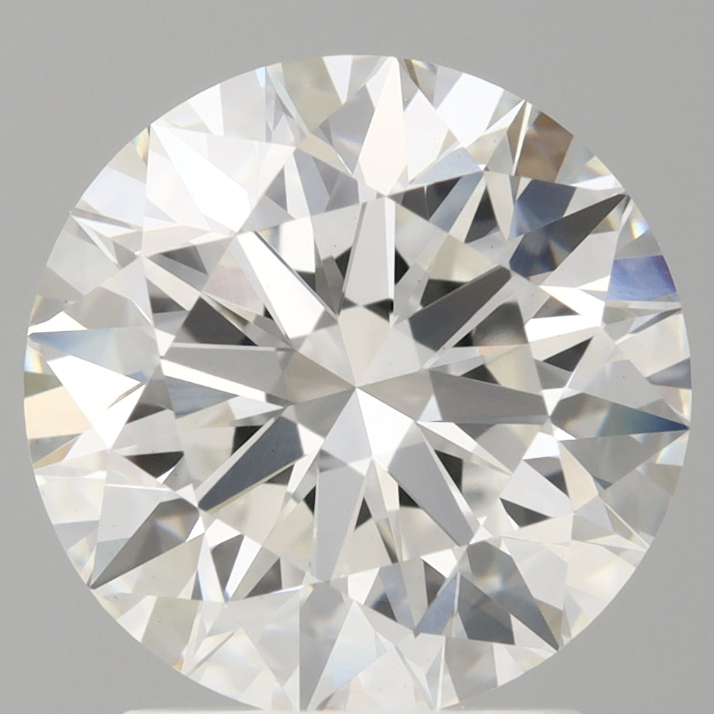 2.44 Carat Round Shaped, Excellent Cut, E Color, VVS2 Clarity, IGI Certified Lab Grown Diamond