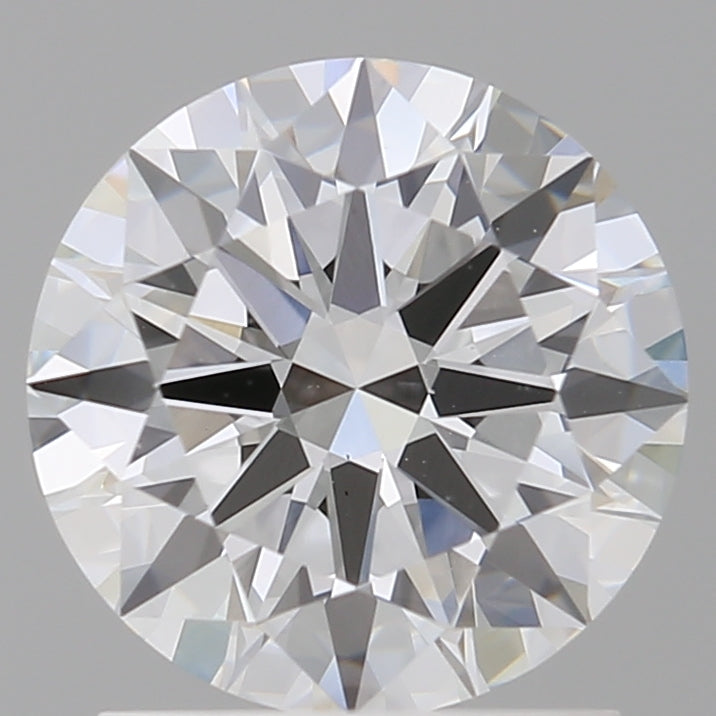 1.59 Carat Round Shaped, Excellent Cut, D Color, VS1 Clarity, IGI Certified Lab Grown Diamond