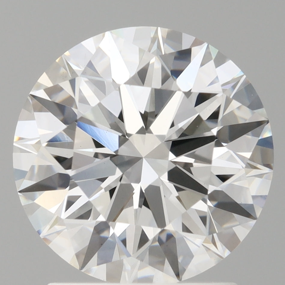 2.03 Carat Round Shaped, Ideal Cut, E Color, VVS2 Clarity, IGI Certified Lab Grown Diamond