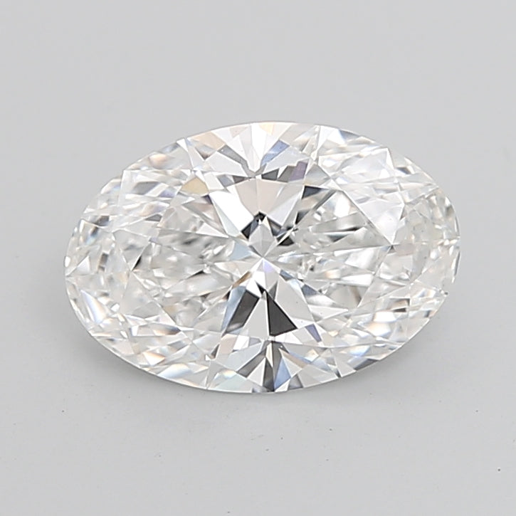 4.03 Carat Oval Shaped, Ideal Cut, D Color, VVS2 Clarity, IGI Certified Lab Grown Diamond
