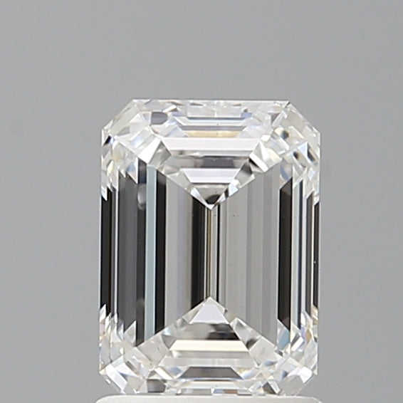 1.46 Carat Emerald Shaped, Ideal Cut, E Color, VS1 Clarity, IGI Certified Lab Grown Diamond